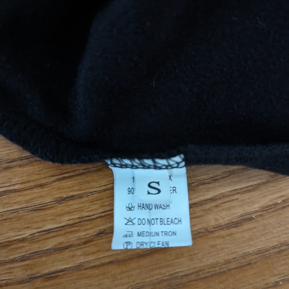 Amazon | Bodycon Fleece Lined Black Turtleneck Dress - Picture 3 of 5